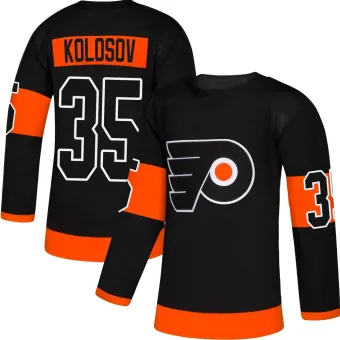 Men's Aleksei Kolosov Philadelphia Flyers Alternate Jersey - Black Authentic