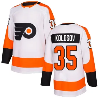 Men's Aleksei Kolosov Philadelphia Flyers Jersey - White Authentic