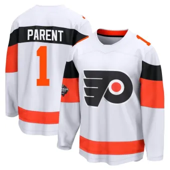 Men's Bernie Parent Philadelphia Flyers 2024 Stadium Series Jersey - White Breakaway