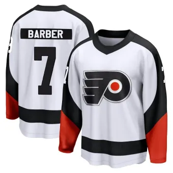 Men's Bill Barber Philadelphia Flyers Special Edition 2.0 Jersey - White Breakaway