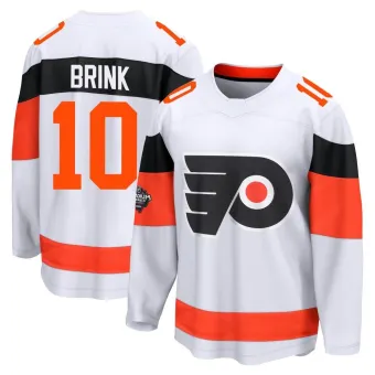 Men's Bobby Brink Philadelphia Flyers 2024 Stadium Series Jersey - White Breakaway