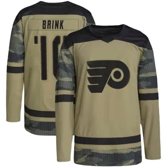 Men's Bobby Brink Philadelphia Flyers Military Appreciation Practice Jersey - Camo Authentic