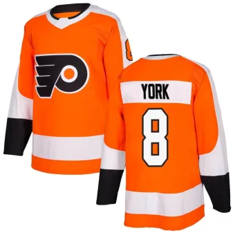 Men's Cam York Philadelphia Flyers Home Jersey - Orange Authentic