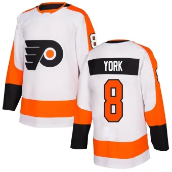 Men's Cam York Philadelphia Flyers Jersey - White Authentic