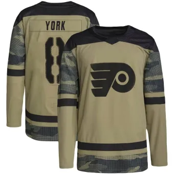 Men's Cam York Philadelphia Flyers Military Appreciation Practice Jersey - Camo Authentic