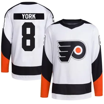 Men's Cam York Philadelphia Flyers Reverse Retro 2.0 Jersey - White Authentic