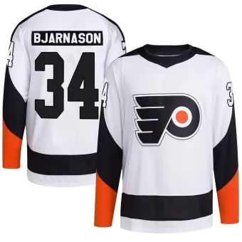 Men's Carson Bjarnason Philadelphia Flyers Reverse Retro 2.0 Jersey - White Authentic