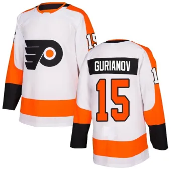 Men's Denis Gurianov Philadelphia Flyers Jersey - White Authentic