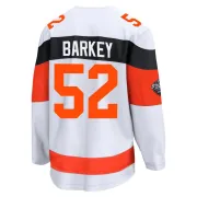 Men's Denver Barkey Philadelphia Flyers 2024 Stadium Series Jersey - White Breakaway