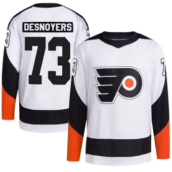 Men's Elliot Desnoyers Philadelphia Flyers Reverse Retro 2.0 Jersey - White Authentic