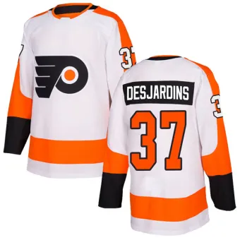 Men's Eric Desjardins Philadelphia Flyers Jersey - White Authentic