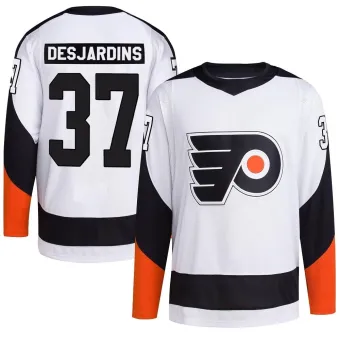 Men's Eric Desjardins Philadelphia Flyers Reverse Retro 2.0 Jersey - White Authentic