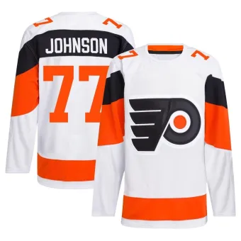 Men's Erik Johnson Philadelphia Flyers 2024 Stadium Series Primegreen Jersey - White Authentic