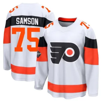 Men's Ethan Samson Philadelphia Flyers 2024 Stadium Series Jersey - White Breakaway