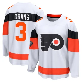 Men's Helge Grans Philadelphia Flyers 2024 Stadium Series Jersey - White Breakaway