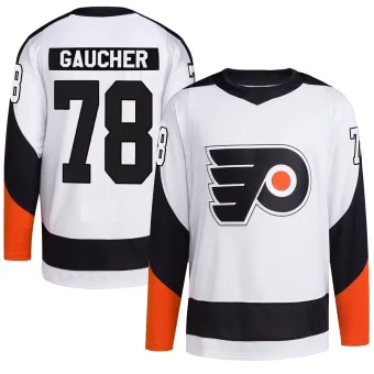 Men's Jacob Gaucher Philadelphia Flyers Reverse Retro 2.0 Jersey - White Authentic