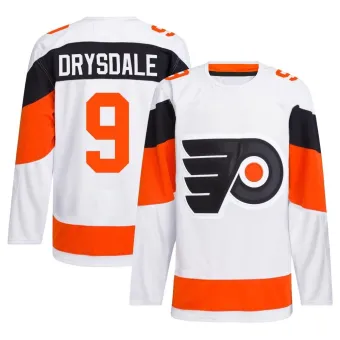 Men's Jamie Drysdale Philadelphia Flyers 2024 Stadium Series Primegreen Jersey - White Authentic