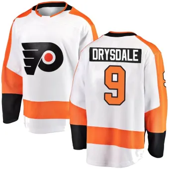 Men's Jamie Drysdale Philadelphia Flyers Away Jersey - White Breakaway