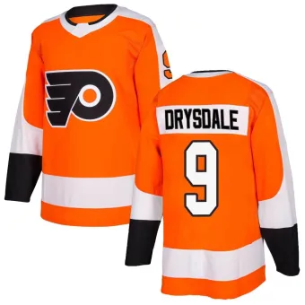 Men's Jamie Drysdale Philadelphia Flyers Home Jersey - Orange Authentic