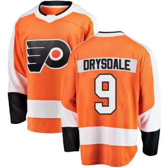 Men's Jamie Drysdale Philadelphia Flyers Home Jersey - Orange Breakaway