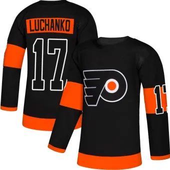 Men's Jett Luchanko Philadelphia Flyers Alternate Jersey - Black Authentic