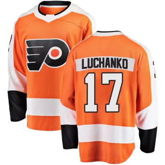 Men's Jett Luchanko Philadelphia Flyers Home Jersey - Orange Breakaway