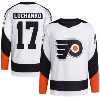 Men's Jett Luchanko Philadelphia Flyers Reverse Retro 2.0 Jersey - White Authentic