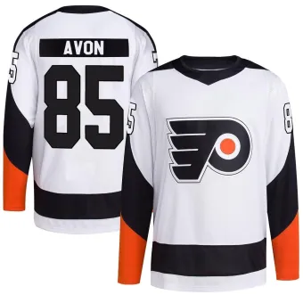 Men's Jon-Randall Avon Philadelphia Flyers Reverse Retro 2.0 Jersey - White Authentic