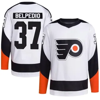 Men's Louie Belpedio Philadelphia Flyers Reverse Retro 2.0 Jersey - White Authentic