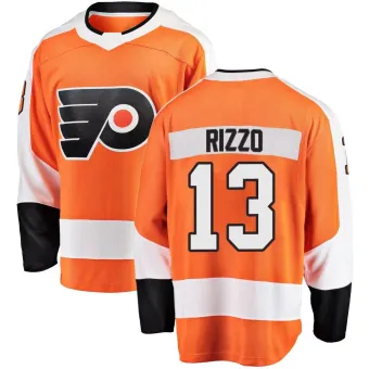 Men's Massimo Rizzo Philadelphia Flyers Home Jersey - Orange Breakaway