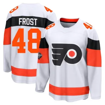 Men's Morgan Frost Philadelphia Flyers 2024 Stadium Series Jersey - White Breakaway