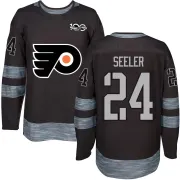 Men's Nick Seeler Philadelphia Flyers 1917-2017 100th Anniversary Jersey - Black Authentic