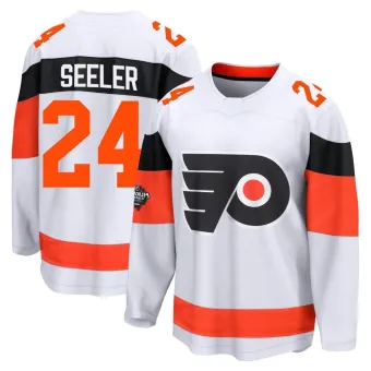 Men's Nick Seeler Philadelphia Flyers 2024 Stadium Series Jersey - White Breakaway