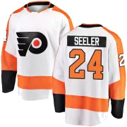 Men's Nick Seeler Philadelphia Flyers Away Jersey - White Breakaway