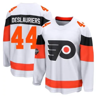 Men's Nicolas Deslauriers Philadelphia Flyers 2024 Stadium Series Jersey - White Breakaway