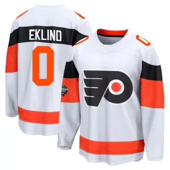 Men's Oscar Eklind Philadelphia Flyers 2024 Stadium Series Jersey - White Breakaway