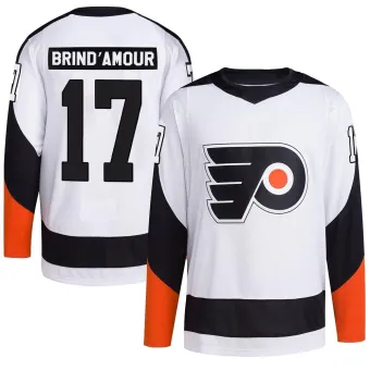 Men's Rod Brind'amour Philadelphia Flyers Rod Brind'Amour Reverse Retro 2.0 Jersey - White Authentic