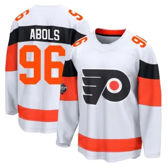 Men's Rodrigo Abols Philadelphia Flyers 2024 Stadium Series Jersey - White Breakaway