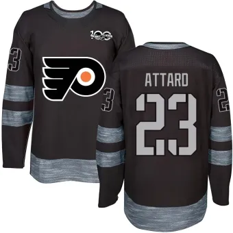 Men's Ronnie Attard Philadelphia Flyers 1917-2017 100th Anniversary Jersey - Black Authentic