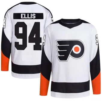 Men's Ryan Ellis Philadelphia Flyers Reverse Retro 2.0 Jersey - White Authentic