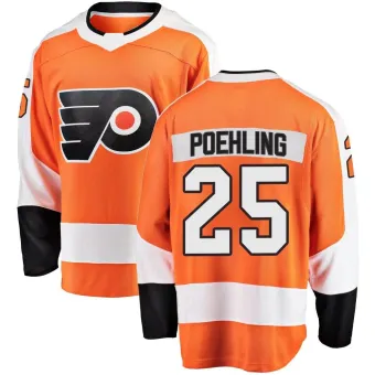 Men's Ryan Poehling Philadelphia Flyers Home Jersey - Orange Breakaway