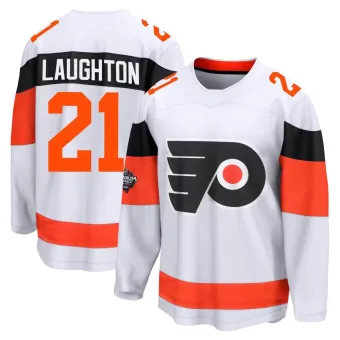 Men's Scott Laughton Philadelphia Flyers 2024 Stadium Series Jersey - White Breakaway