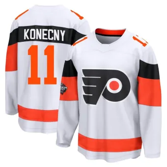 Men's Travis Konecny Philadelphia Flyers 2024 Stadium Series Jersey - White Breakaway