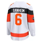 Men's Travis Sanheim Philadelphia Flyers 2024 Stadium Series Jersey - White Breakaway