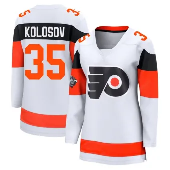 Women's Aleksei Kolosov Philadelphia Flyers 2024 Stadium Series Jersey - White Breakaway