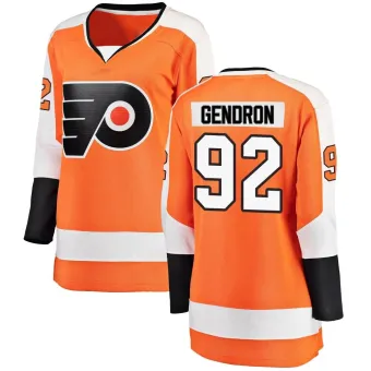 Women's Alexis Gendron Philadelphia Flyers Home Jersey - Orange Breakaway