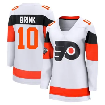 Women's Bobby Brink Philadelphia Flyers 2024 Stadium Series Jersey - White Breakaway