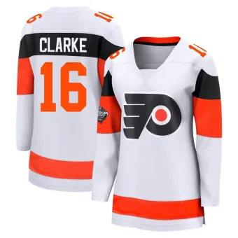 Women's Bobby Clarke Philadelphia Flyers 2024 Stadium Series Jersey - White Breakaway