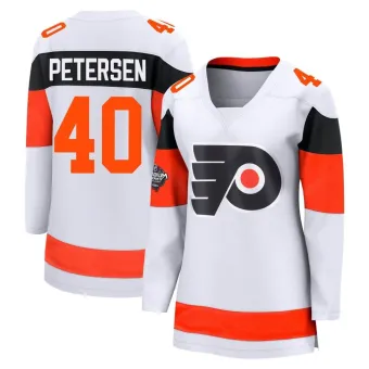 Women's Cal Petersen Philadelphia Flyers 2024 Stadium Series Jersey - White Breakaway