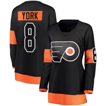 Women's Cam York Philadelphia Flyers Alternate Jersey - Black Breakaway